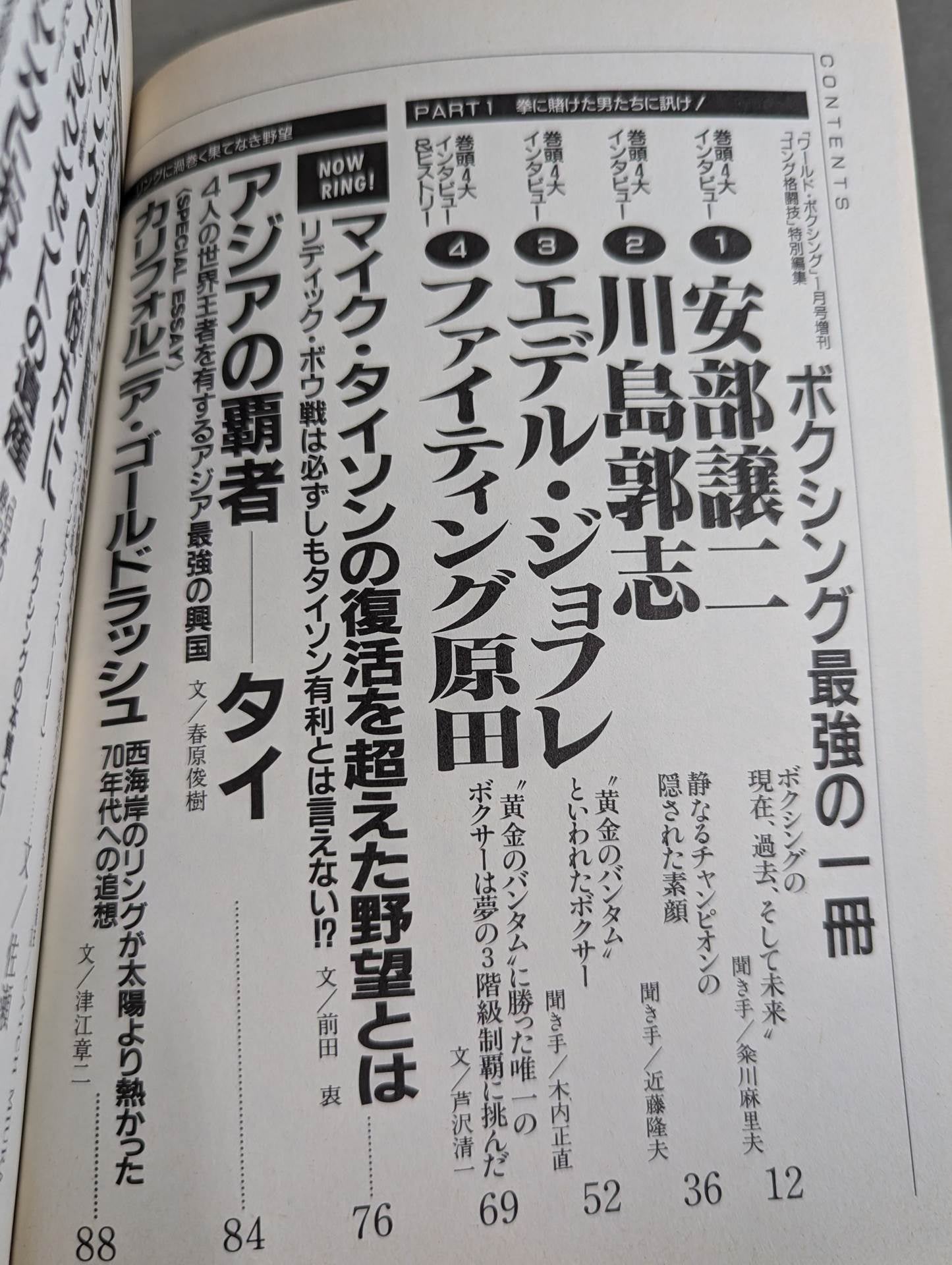 二つの拳に賭ける男の夢 ボクシングの決定版!! ボクシング最強の一冊