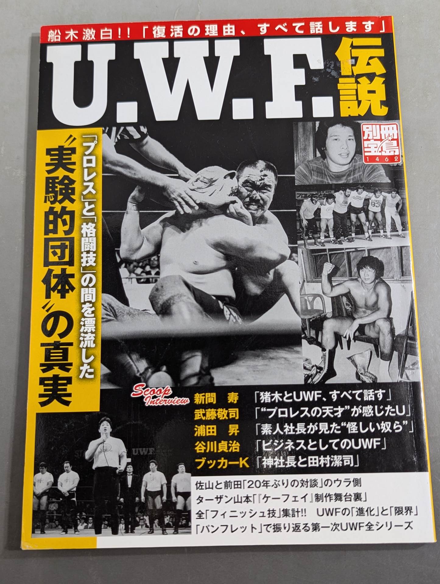 Bessatsu Treasure Island 1462 U.W.F. Legend "Drifted Between Pro Wrestling " and "Martial Arts" "ExperimentalThe truth of "promotion "