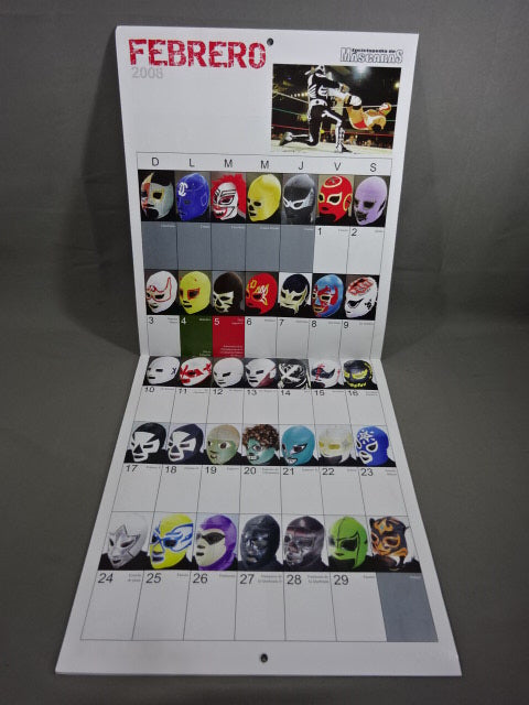 ★Enciclopedia de MASCARAS PRESENTA★ CALENDARIO DE MASCARAS 2008