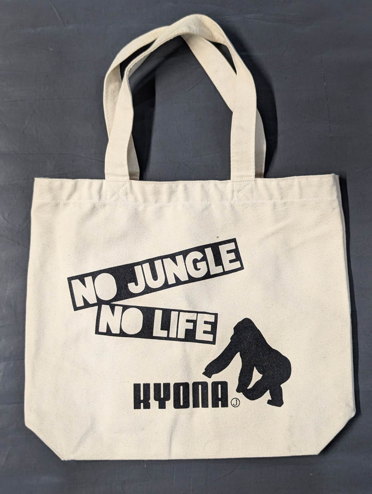 【hand signed autograph】 Jungle Kyona NO JUNGLE NO LIFE Tote Bag
