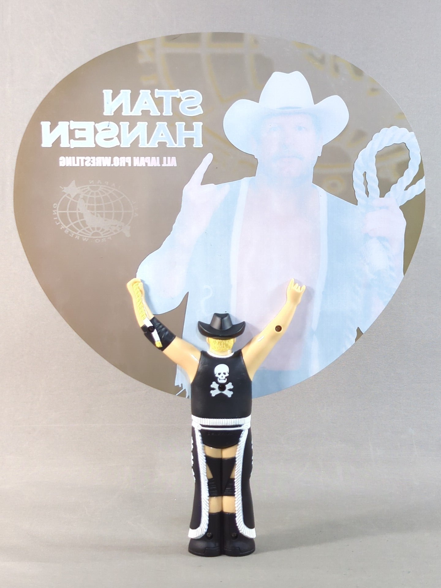 Stan Hansen Figure Uchiwa (paper fan)