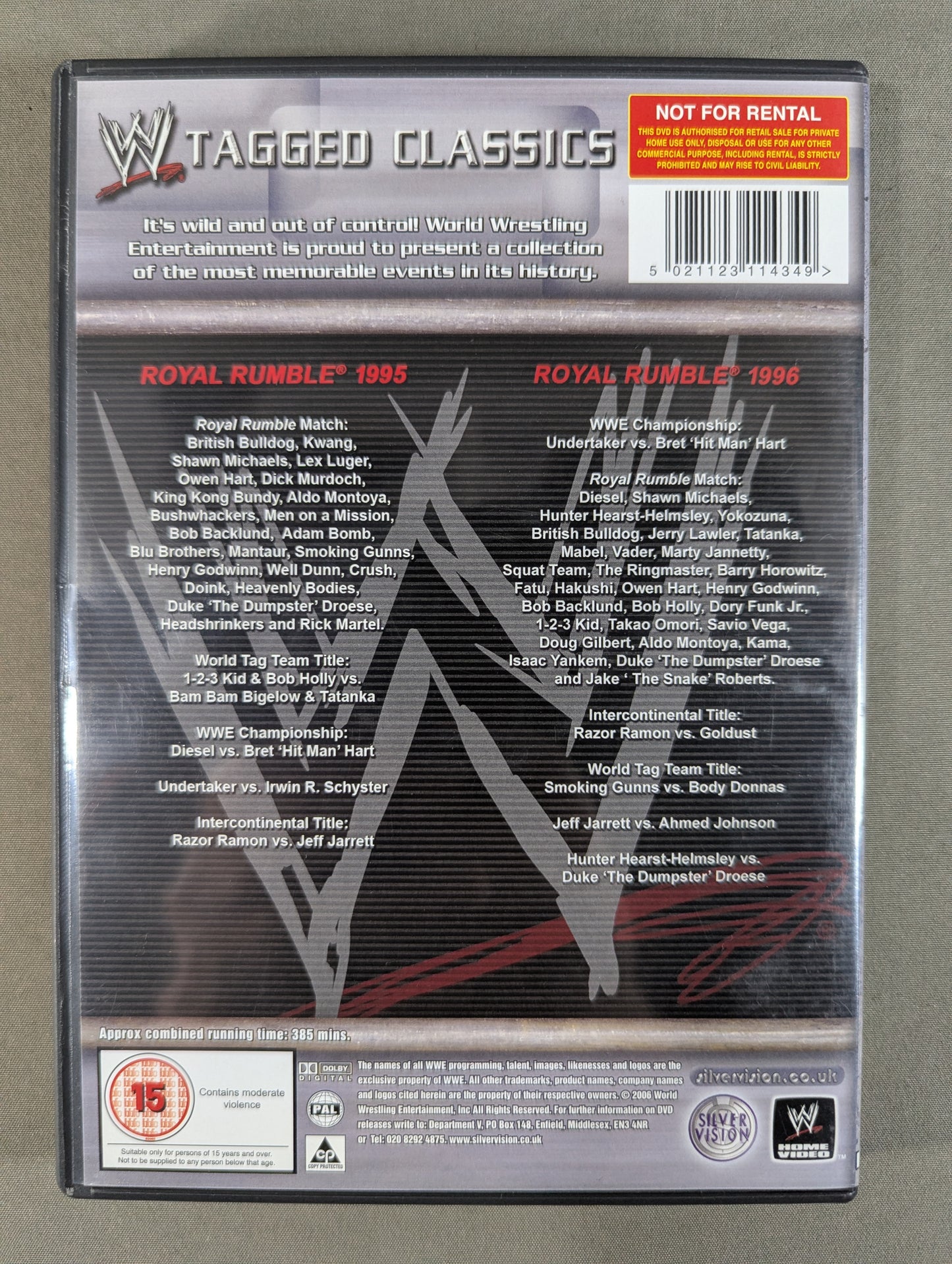 ★WWE TAGGED CLASSICS★ ROYAL RUNBLE 1995&1996