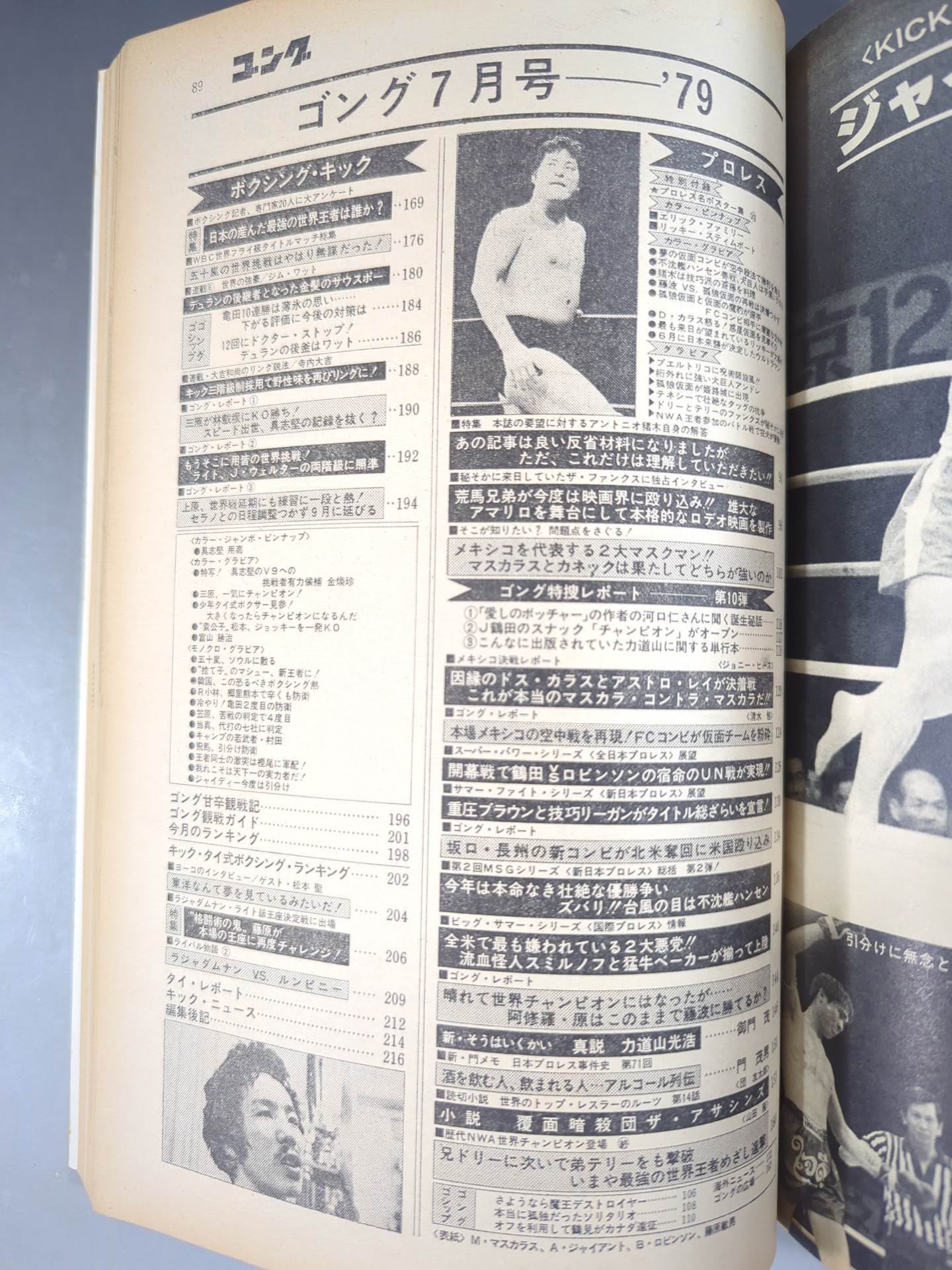 月刊ゴングVol.12 No.9