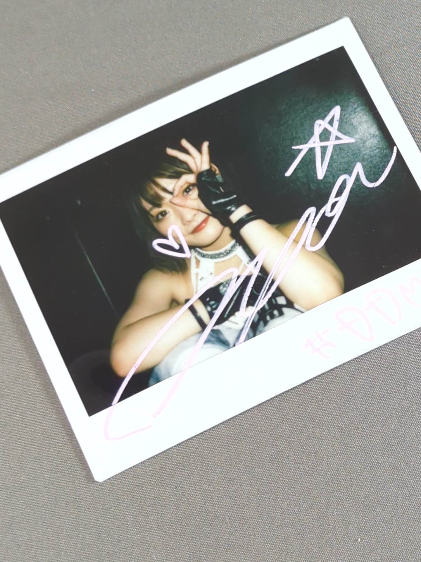 NATSUPOI hand signed autograph Cheki(F-8)