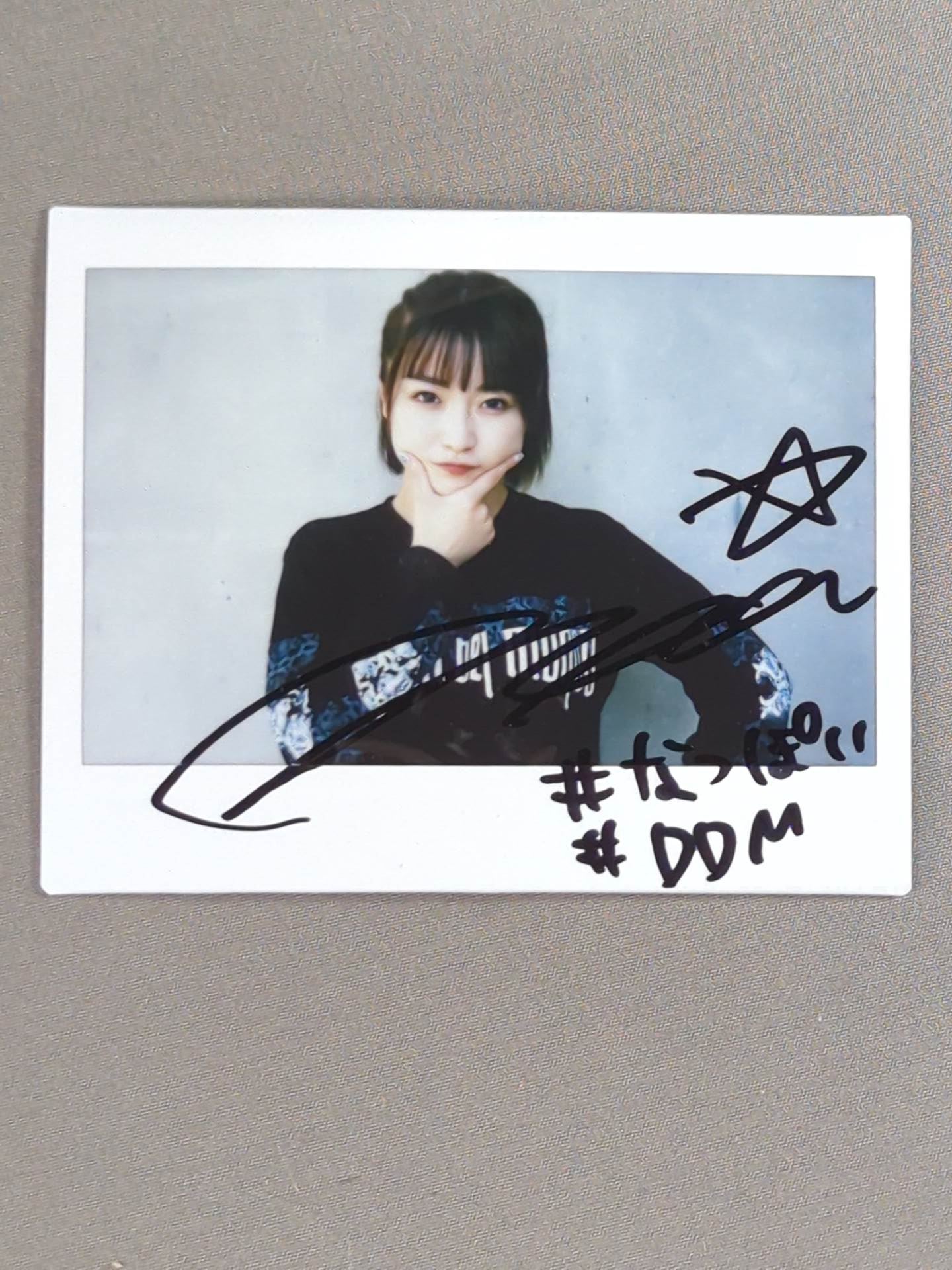 なつぽい 直筆サイン入り チェキ(G-6)