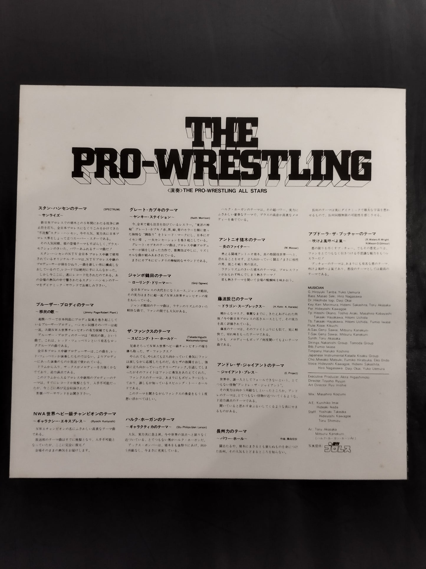 The Pro-wrestling