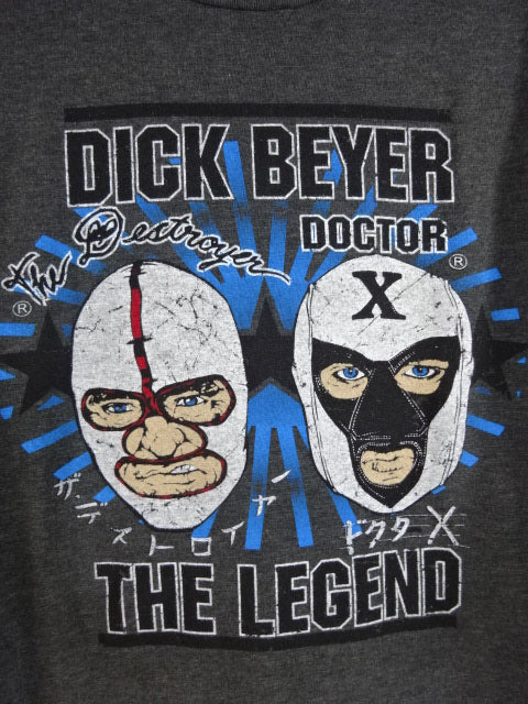 ザ・デストロイヤー&ドクターX「DICK BEYER THE LEGEND」Tシャツ