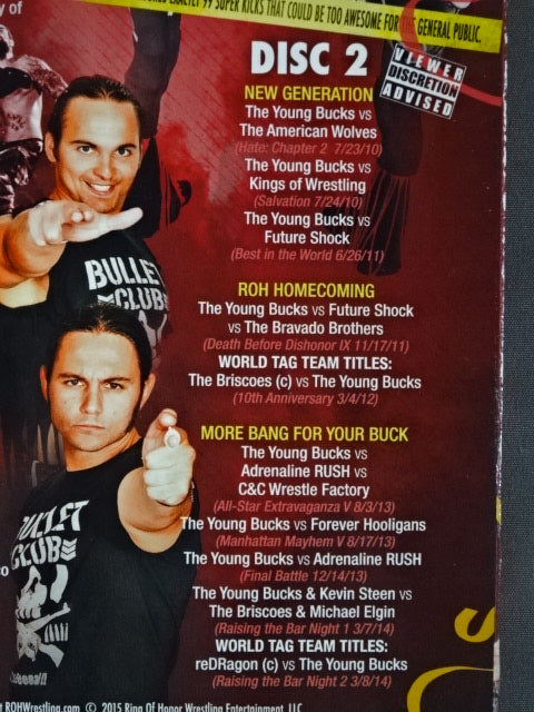 ROH Super Kick Party Part1 BEST OF THE YOUNG BUCKS