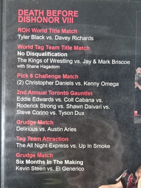 ROH DEATH BEFORE DISHONOR Ⅷ 6/19/10