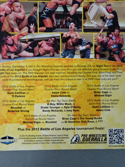PWG 2012 BATTLE OF LOS ANGELES NIGHT TWO