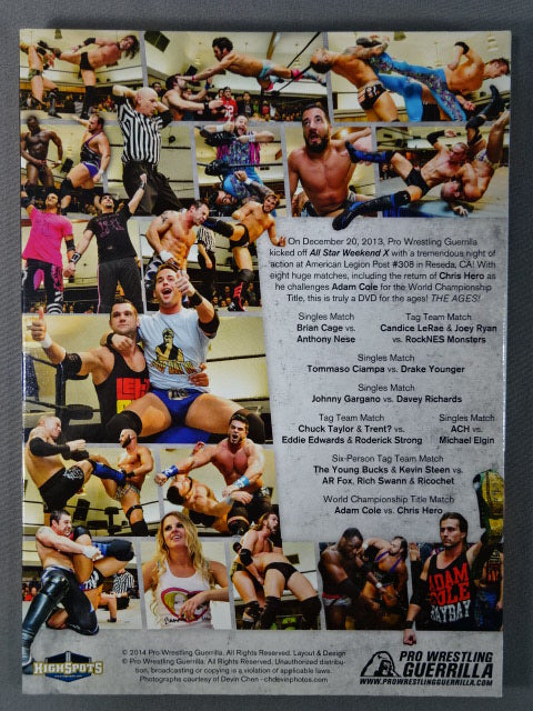 PWG ALL STAR WEEKEND Ⅹ【NIGHT ONE】