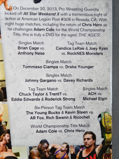 PWG ALL STAR WEEKEND Ⅹ【NIGHT ONE】