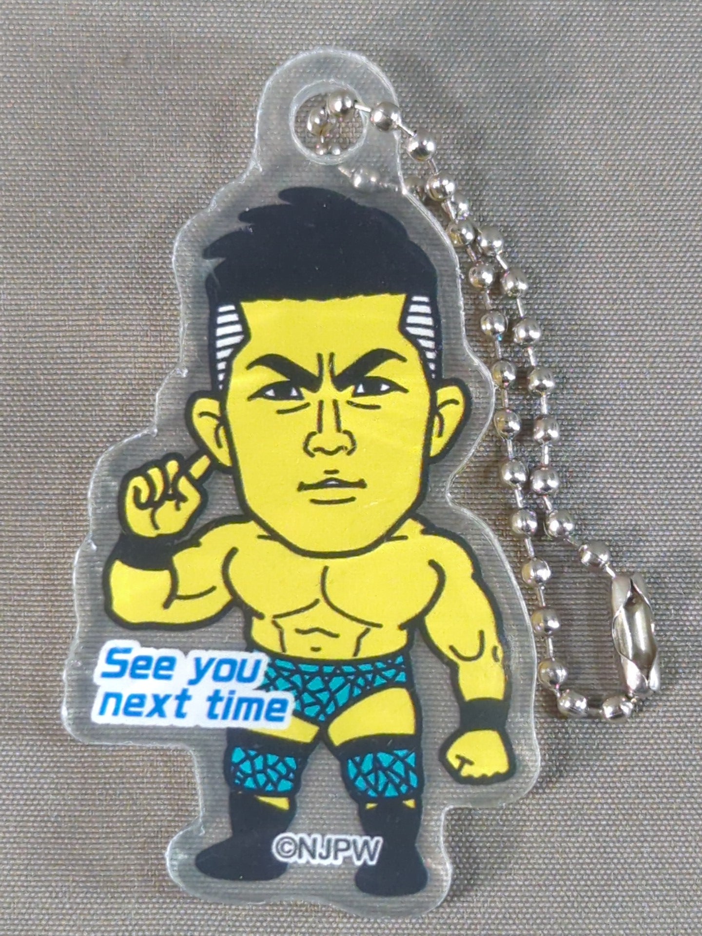 SANADA New Japan Pro Wrestling COLLECTION Acrylic Keychain