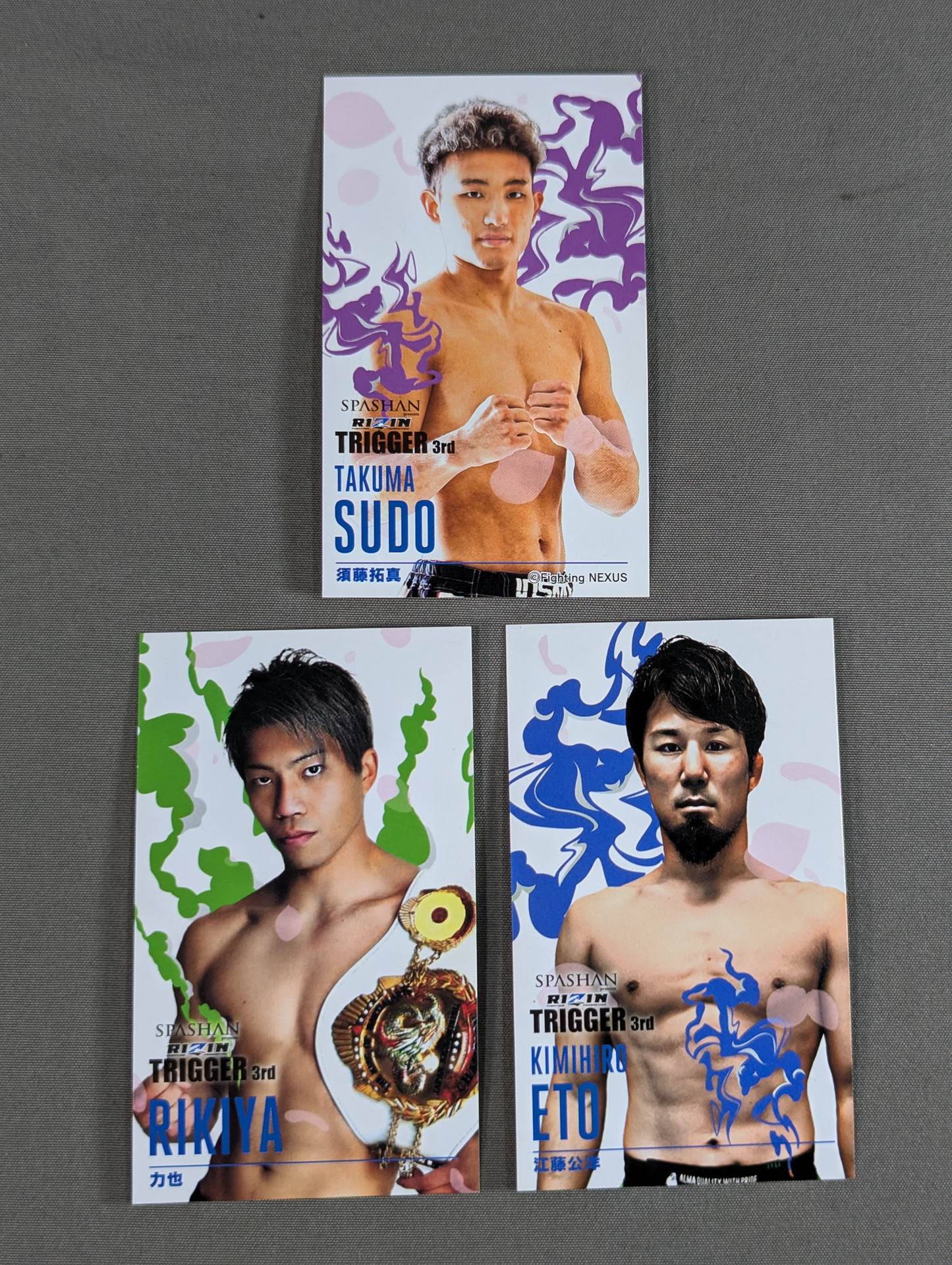RIZIN TRIGGER 3rd Business Card Set