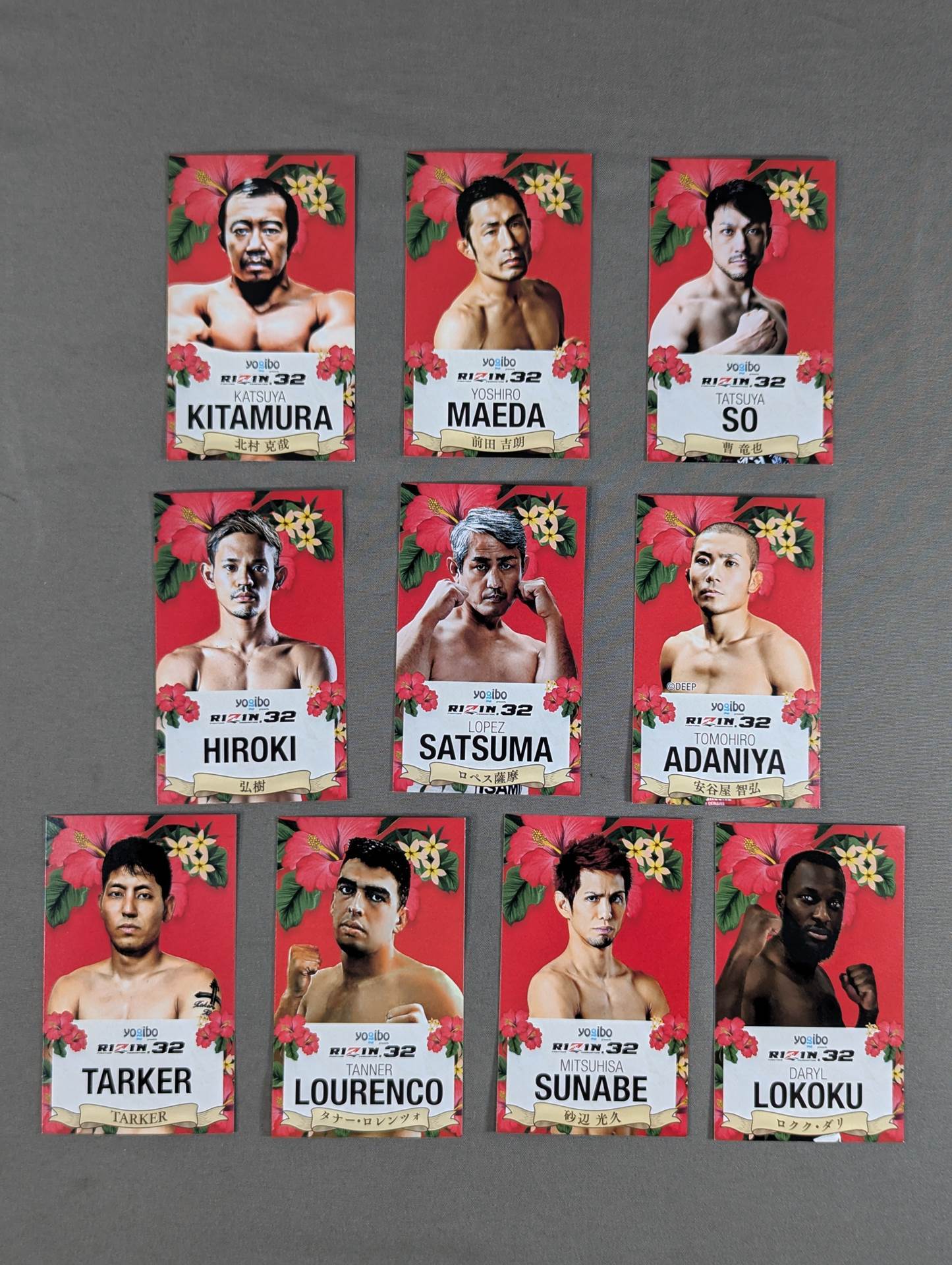RIZIN.32 名刺カードセット