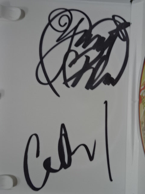 [2 fighters hand signed autograph Pro-wrestling WAVE 5th Anniversary Fan Thanksgiving Day Let's Go CRAZY