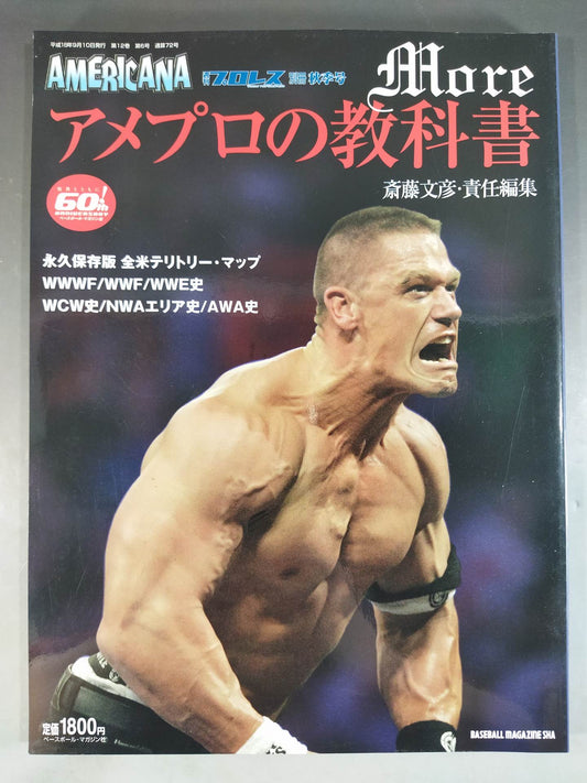 Weekly Pro Wrestling  Annex 72 "Americana More American professional textbook"