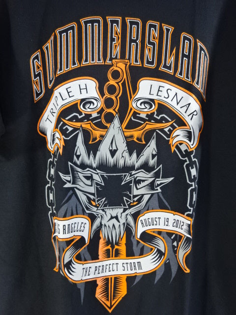 ★SUMMER SLAM 2012★トリプルHvブロック・レスナー Tシャツ