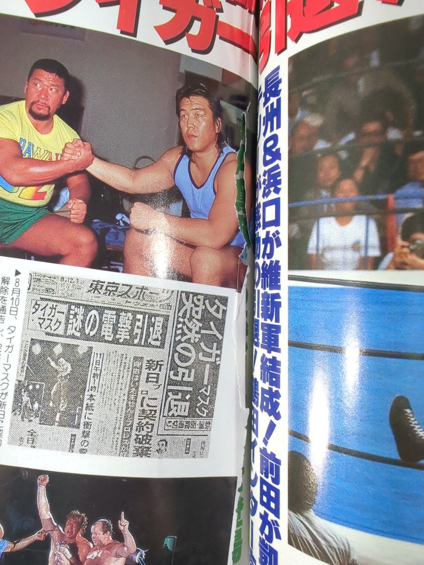 Gong Special Issue Japan Pro Wrestling  40 Years History ~27th Anniversary Publication~