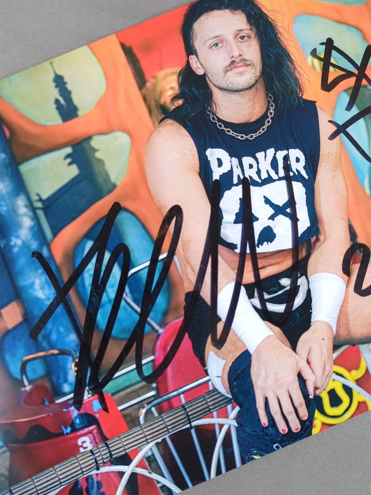Drew Parker hand signed autograph Pro-Photo (A-4)