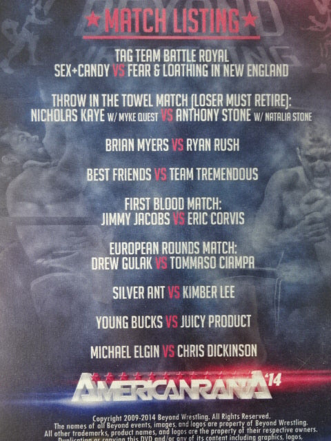 ★BEYOND WRESTLING★ AMERICARANA’14