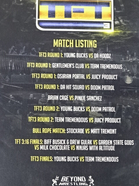 ★BEYOND Wrestling ★ TOURNAMENT FOR TOMORROW 3