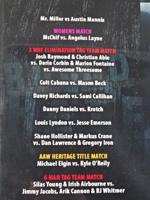 PWR BOUND BY HATE2012