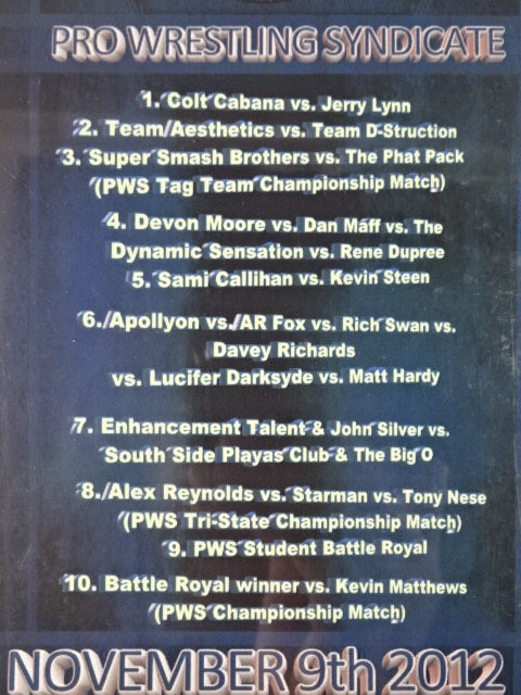 PWS THE SHOW MUST GO ON