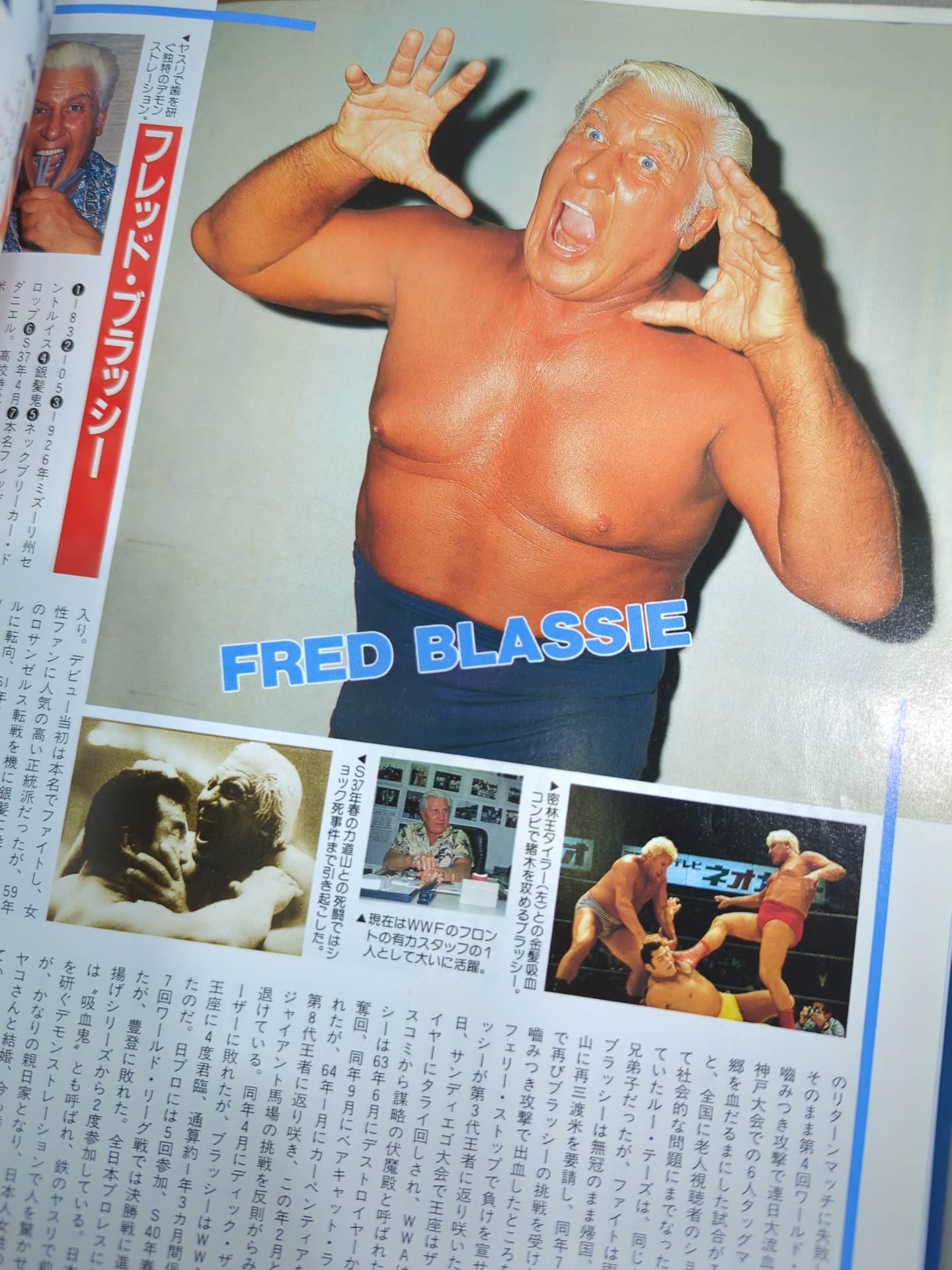 ゴング増刊号 THE WRESTLER BEST 1000 ★世界レスラー1000人名鑑★