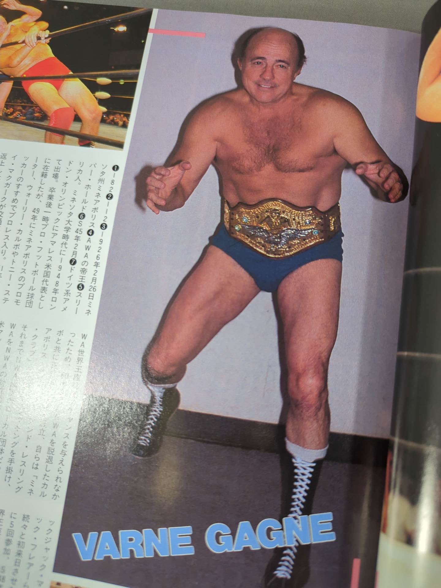 ゴング増刊号 THE WRESTLER BEST 1000 ★世界レスラー1000人名鑑★