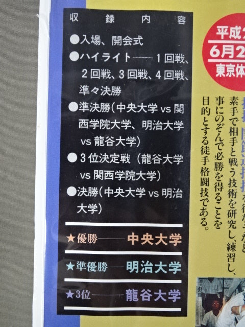 Japan Kenpo The 3rd National University Selection Fighters  Rights Tournament