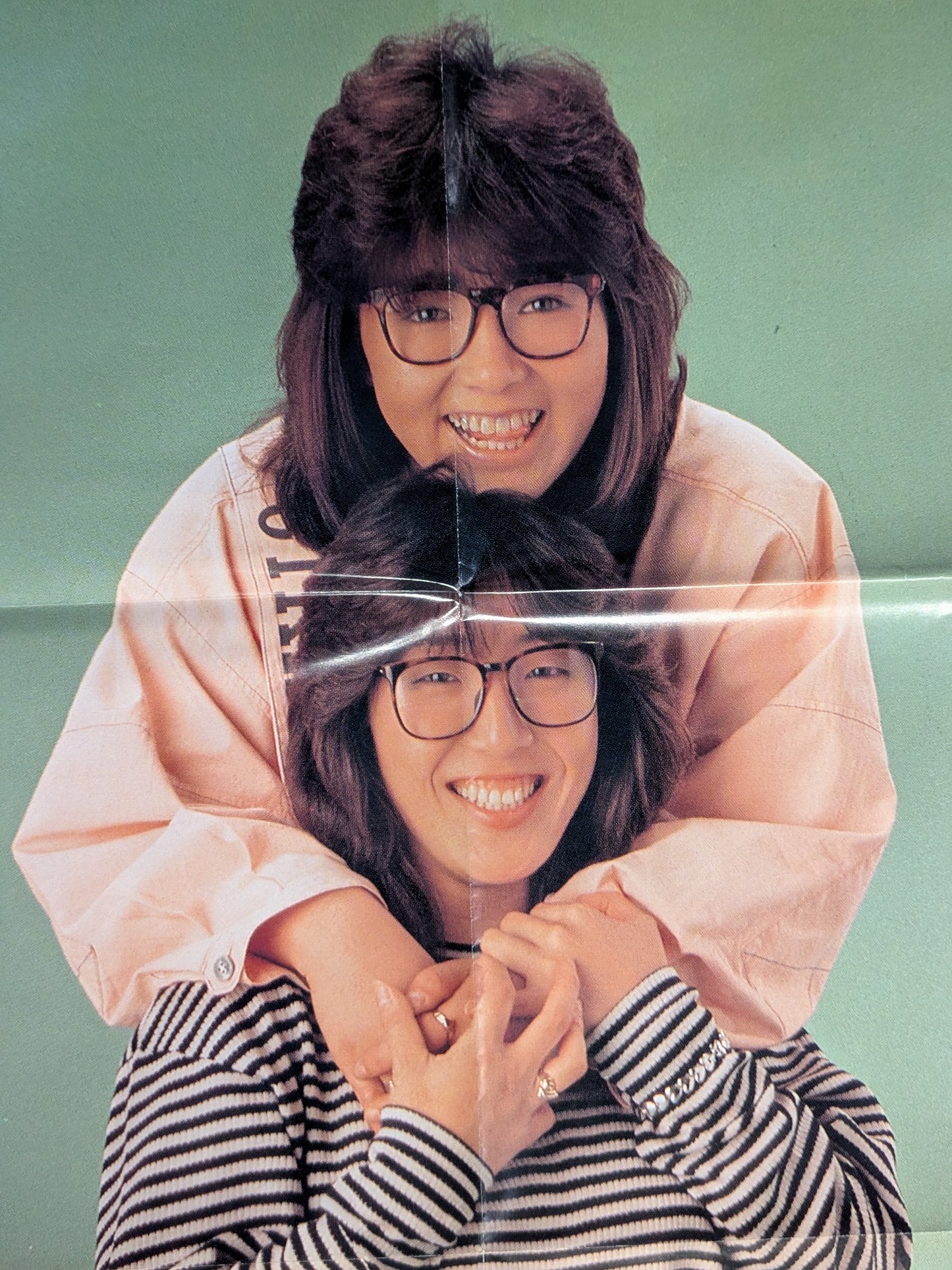 Red Typhoons (Yumi Ogura & Kazue Nagahori) Magazine Appendix Poster