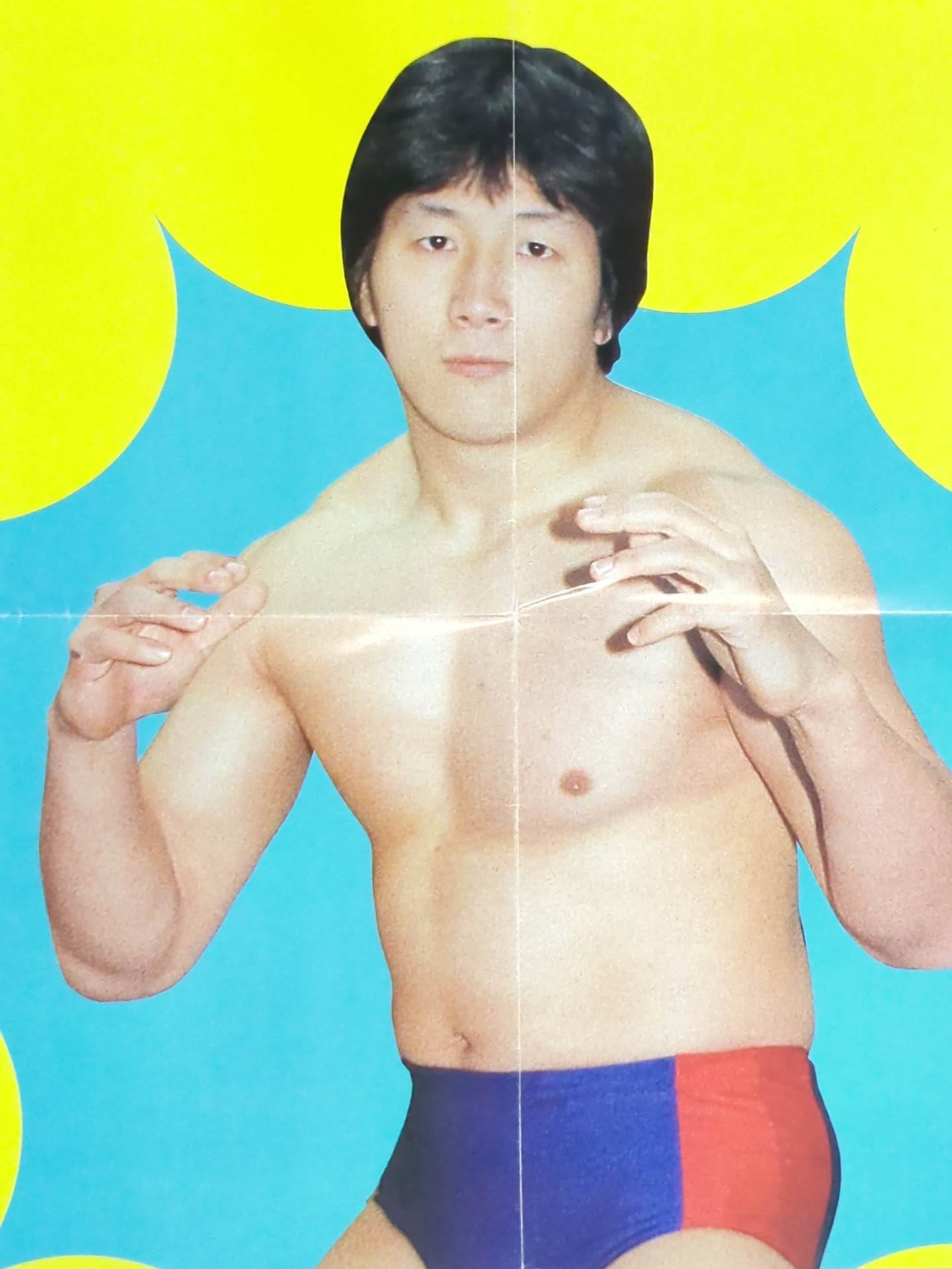 前田日明 雑誌付録ポスター