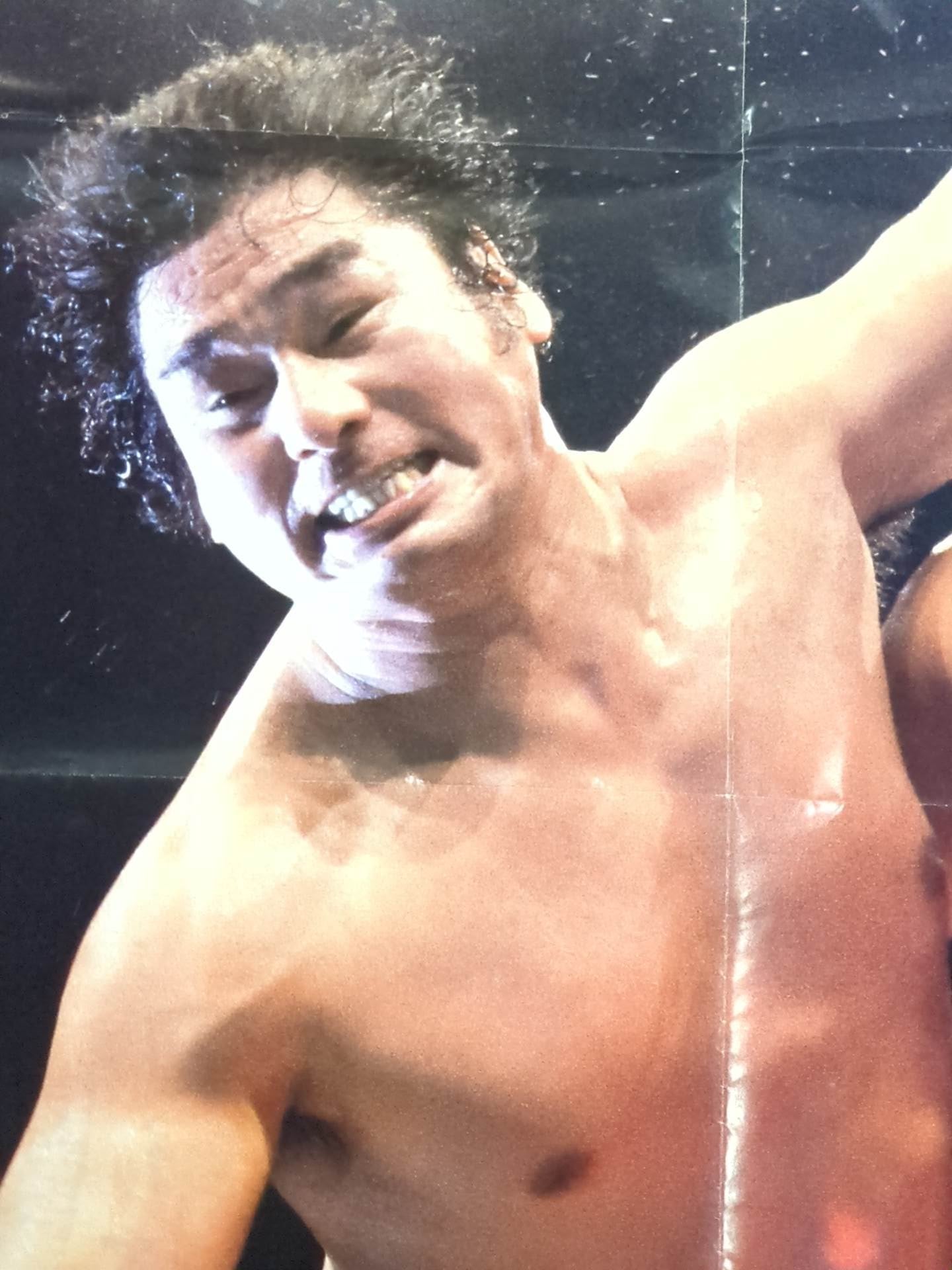 天龍源一郎 雑誌付録ポスター