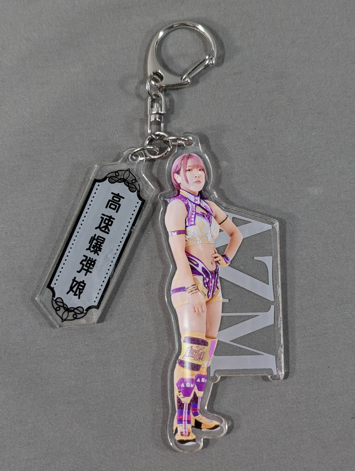 AZM ツインアクリルキーホルダー