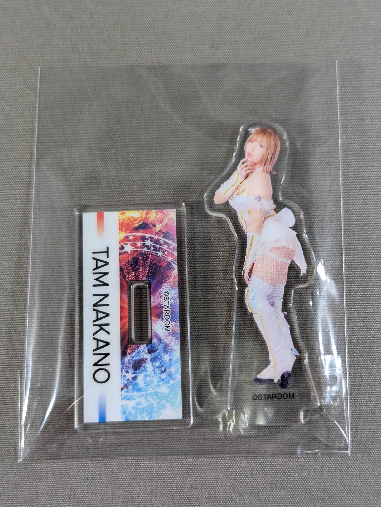 中野たむ ミニアクリルスタンド① WORLD WONDER RING STARDOM