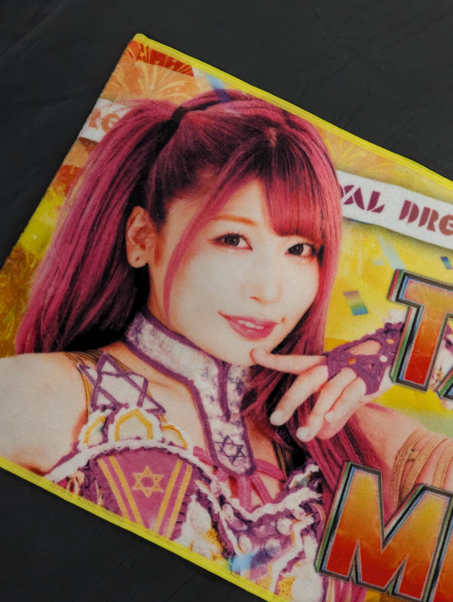 中野たむ&白川未奈 ドリーム・タッグ・フェスティバル 2023 応援タオル