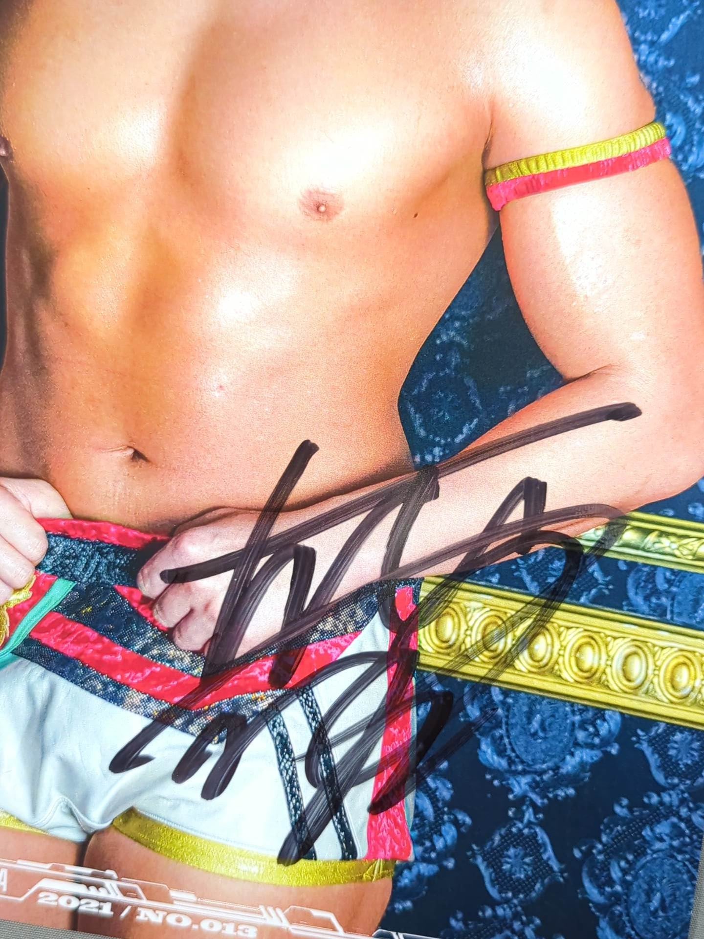 Konosuke Takeshita hand signed autograph Pro-Photo (A-5)
