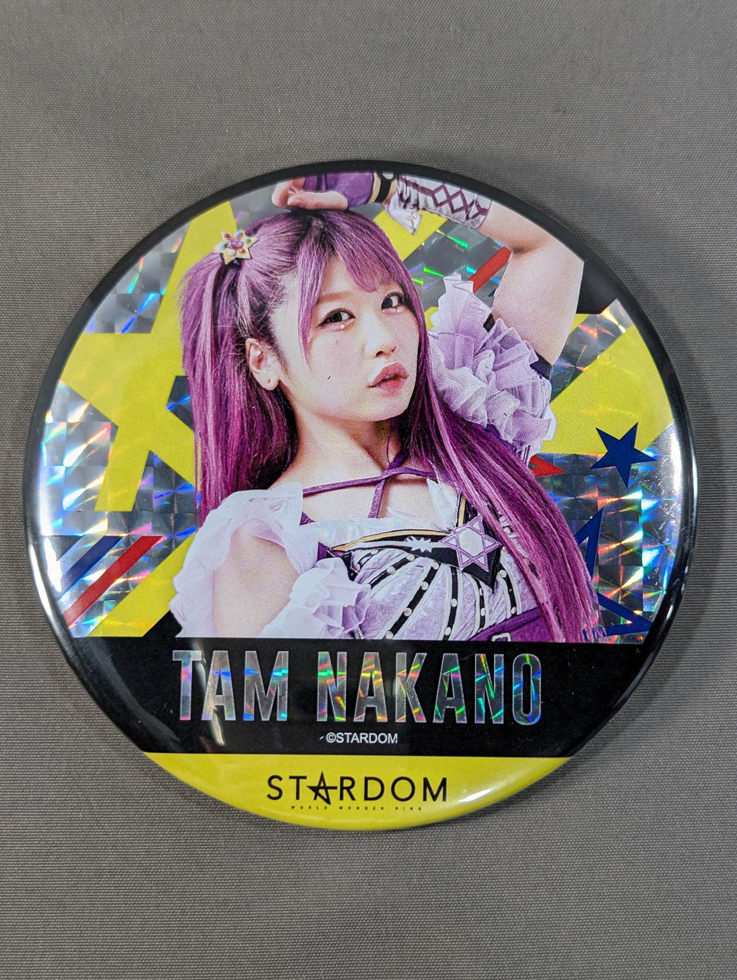 中野たむ 5★STAR GP 2024 ランダム缶バッジ