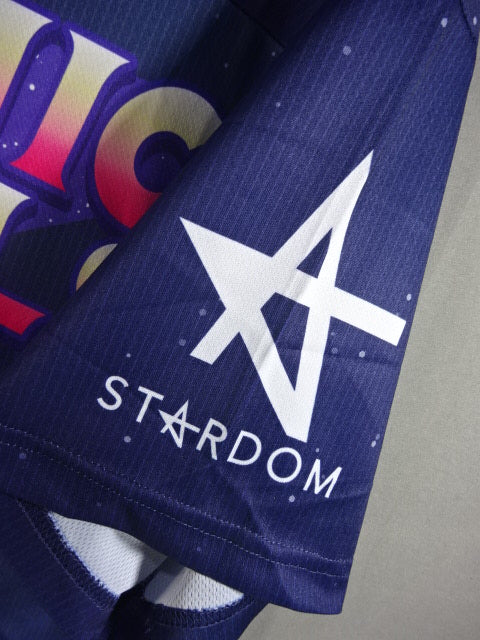 COSMIC ANGELS ドライメッシュ ユニットTシャツ(ネイビー)