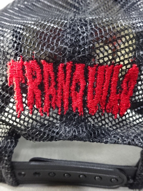 L・I・J「TRANQUILO」メッシュキャップ(ブラック×レッド)