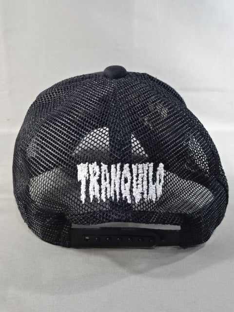 L・I・J「TRANQUILO」メッシュキャップ(ブラック×シルバー)
