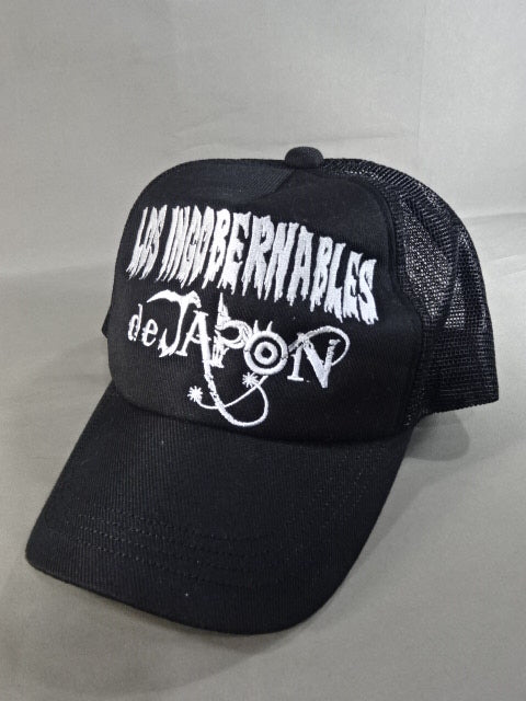 L.I.J. Mesh Cap (Black× Silver)