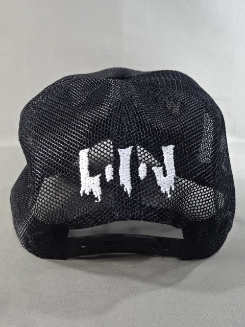 L.I.J. Mesh Cap (Black× Silver)
