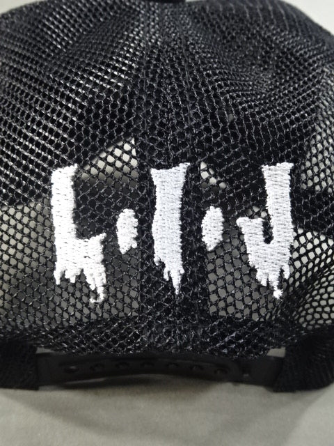 L.I.J. Mesh Cap (Black× Silver)