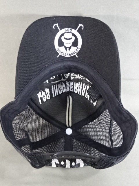 L.I.J. Mesh Cap (Black× Silver)