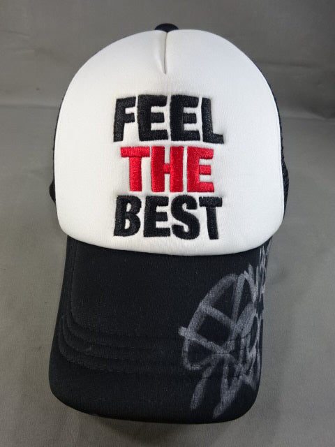 ★直筆サイン入り★ 棚橋弘至「FEEL THE BEST」メッシュキャップ