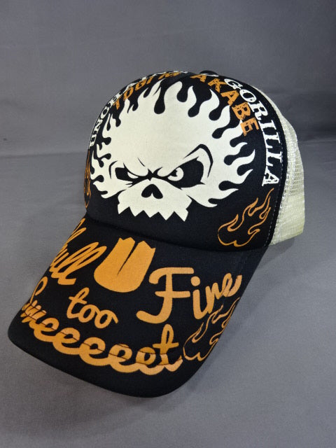 ★ ★ Hand signed autograph Togi Makabe Mesh Cap