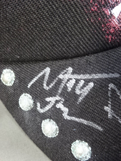 ★7 fighters hand signed autograph ★ BULLET CLUB "ARISING" Studded Mesh Cap