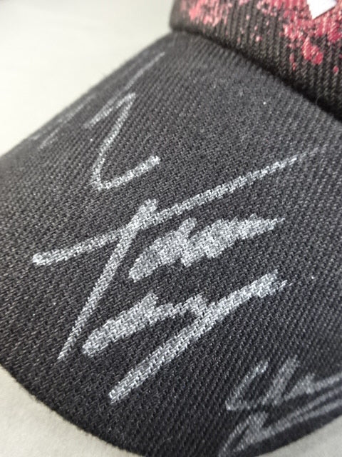 ★7 fighters hand signed autograph ★ BULLET CLUB "ARISING" Studded Mesh Cap